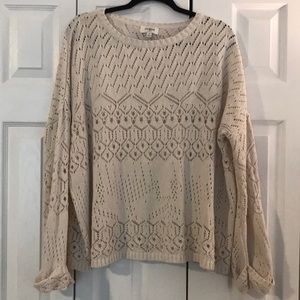 Knit sweater